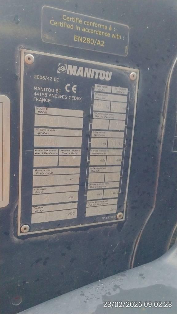 Manitou 160 ATJ Kloubové plošiny