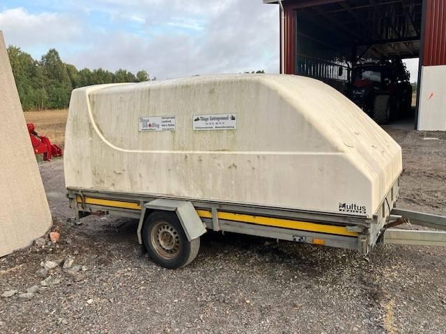 Reko släpkärra kåpa 1300kg Skåpsläp