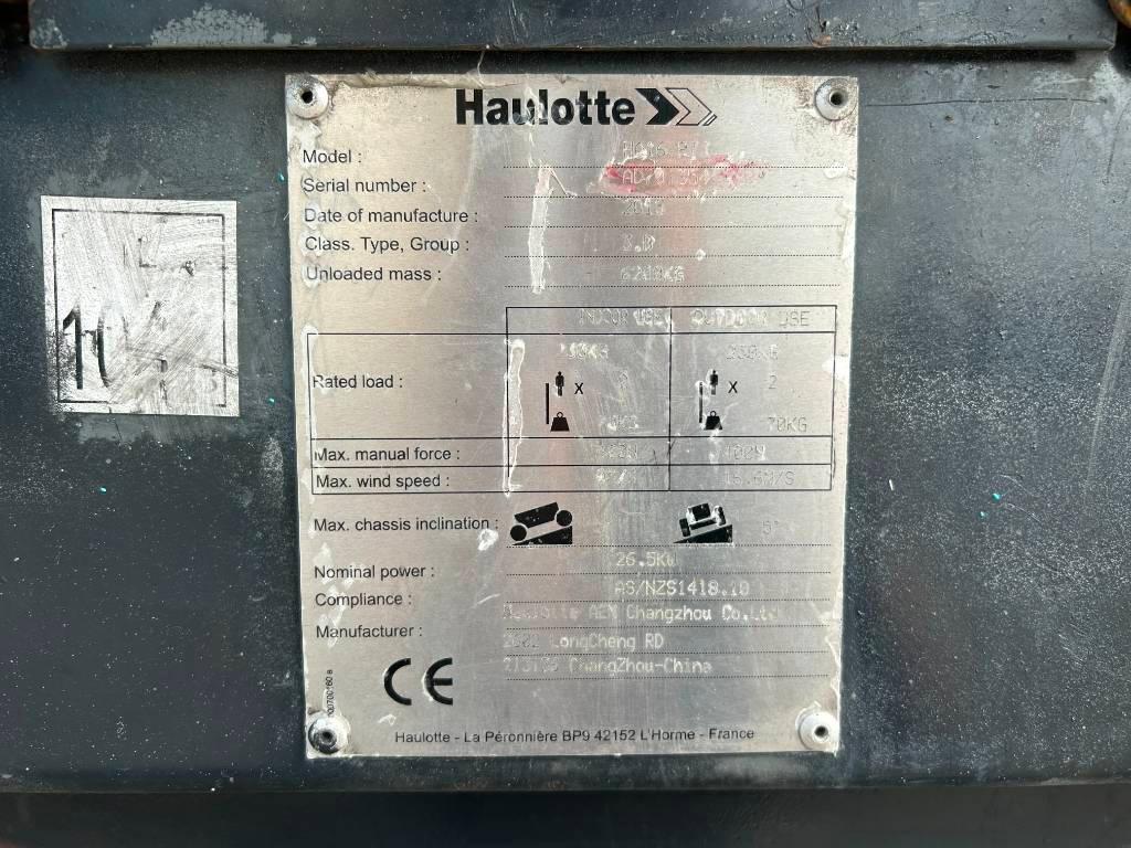 Haulotte HA16RTJ PRO Plataforma de trabajo articulada