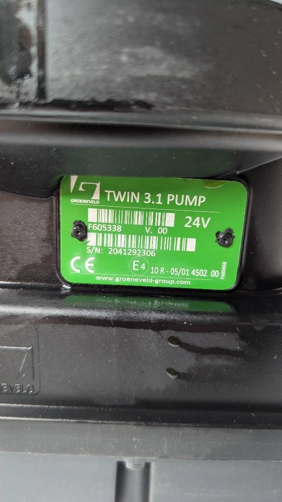  GROENEVELD GREASEPUMP TWIN 3.1 24V Axles