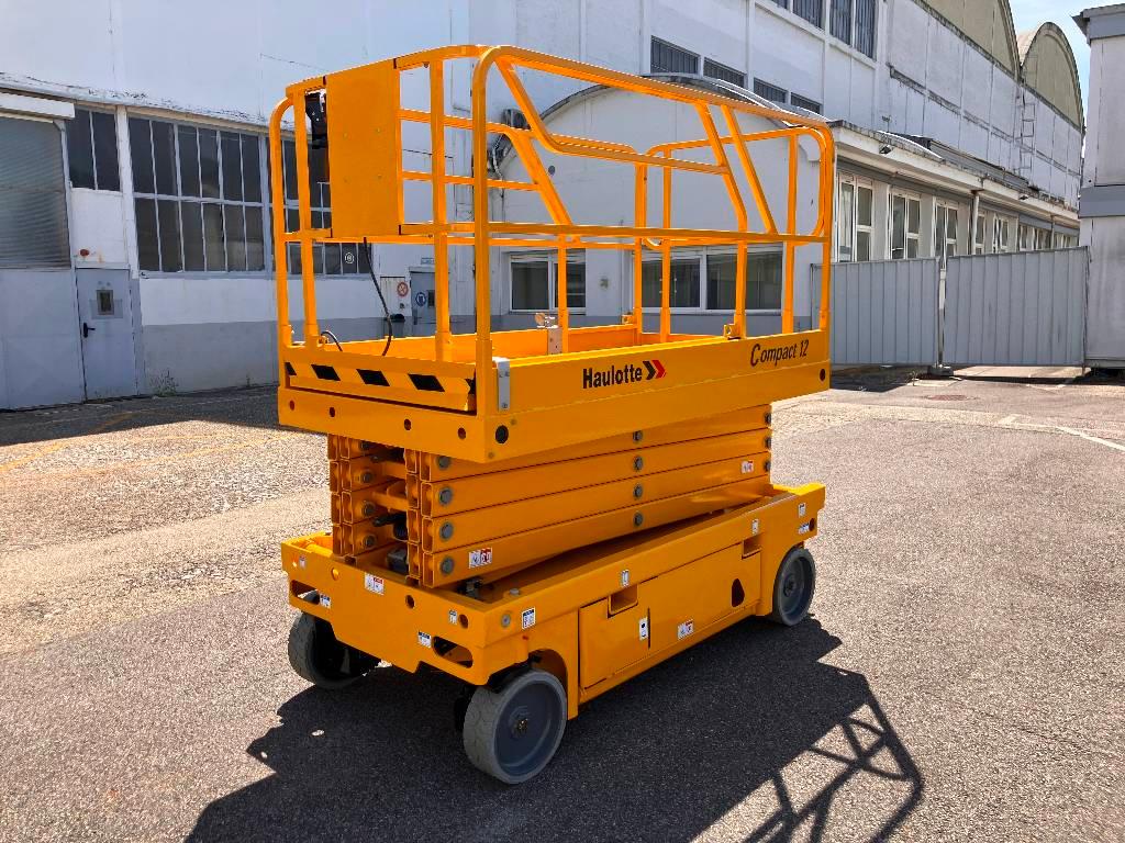 HAULOTTE COMPACT12 - NEW BATTERIES 2 NEW WHEELS Plataformas tijera