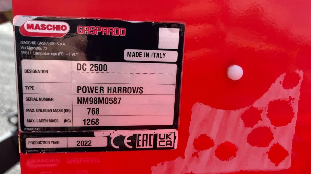 Maschio Drago DC 2500 Erpici rotanti e motozappe
