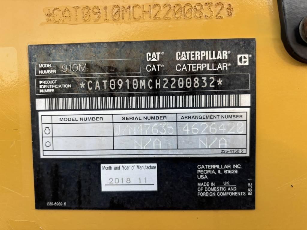 CAT 910M | 2019 | 930hrs | INBOUND JEDDAH Wheel loaders
