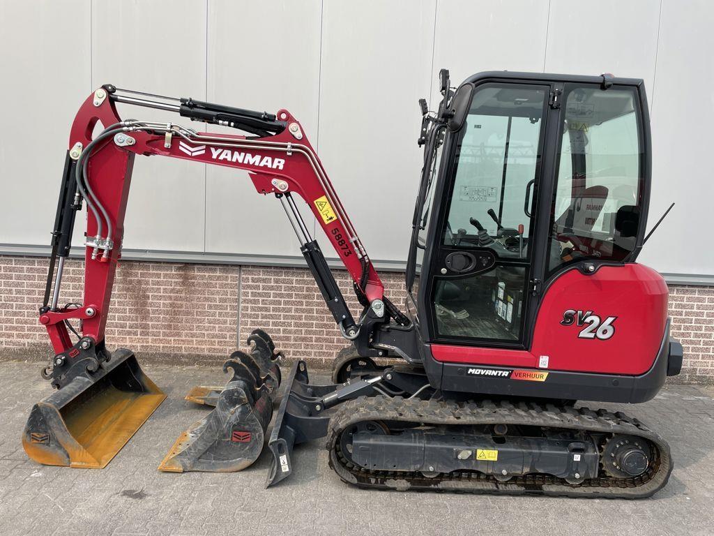 Yanmar SV26 Minibagger < 7t