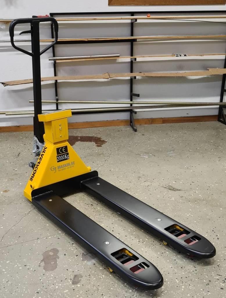 Silverstone Vågvagn AC20S 2000 kg FRI FRAKT Hand pallet truck