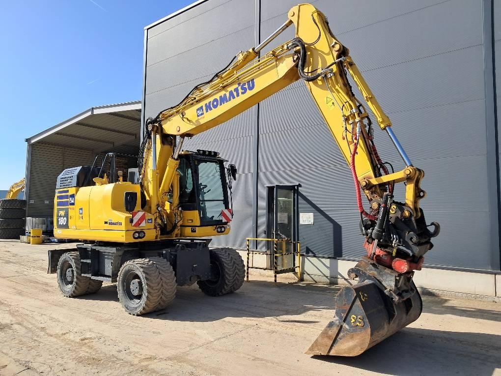 Komatsu PW180-11E0 Wheeled excavators