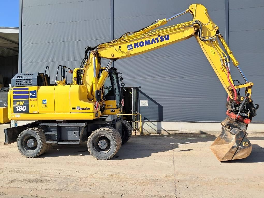 Komatsu PW180-11E0 Wheeled excavators