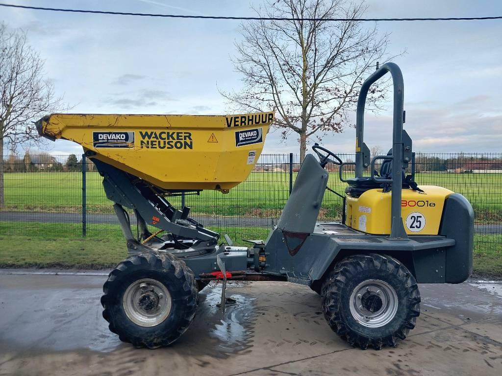 Wacker Neuson 3001 Hi-Tip + Swivel Articulated Dump Trucks (ADTs)