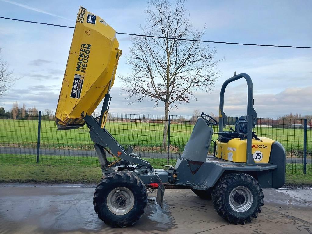 Wacker Neuson 3001 Hi-Tip + Swivel Articulated Dump Trucks (ADTs)