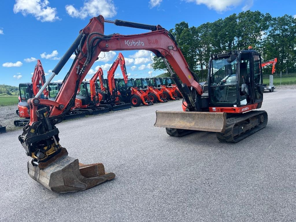 Kubota Kx 080-4 Midigrävmaskiner 7t - 12t