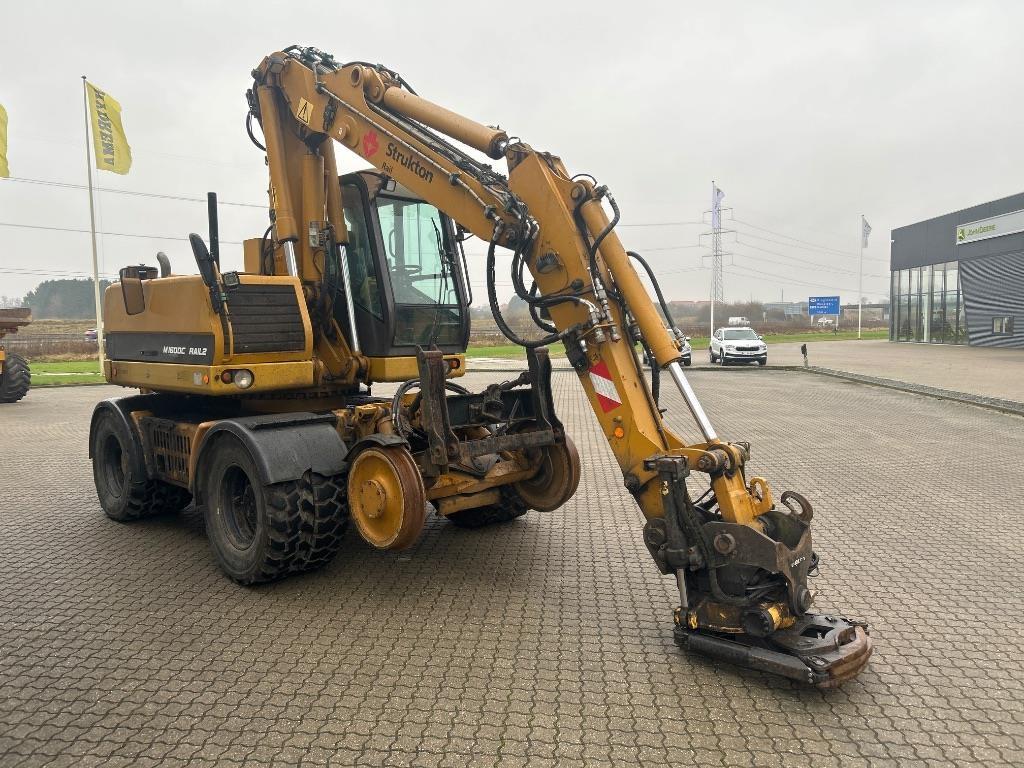 Hydrema M1600C Rail2 Gravemaskiner på hjul