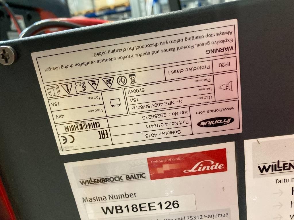 Linde R14X/116 Šakiniai krautuvai su prailgintu keltuvu