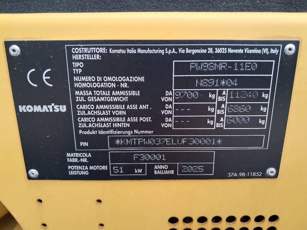 Komatsu PW98MR-11E0 Wheeled excavators