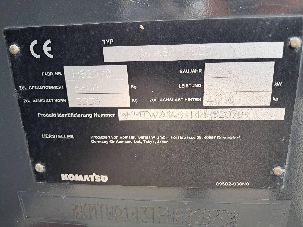Komatsu WA80M-8E0 Wheel loaders
