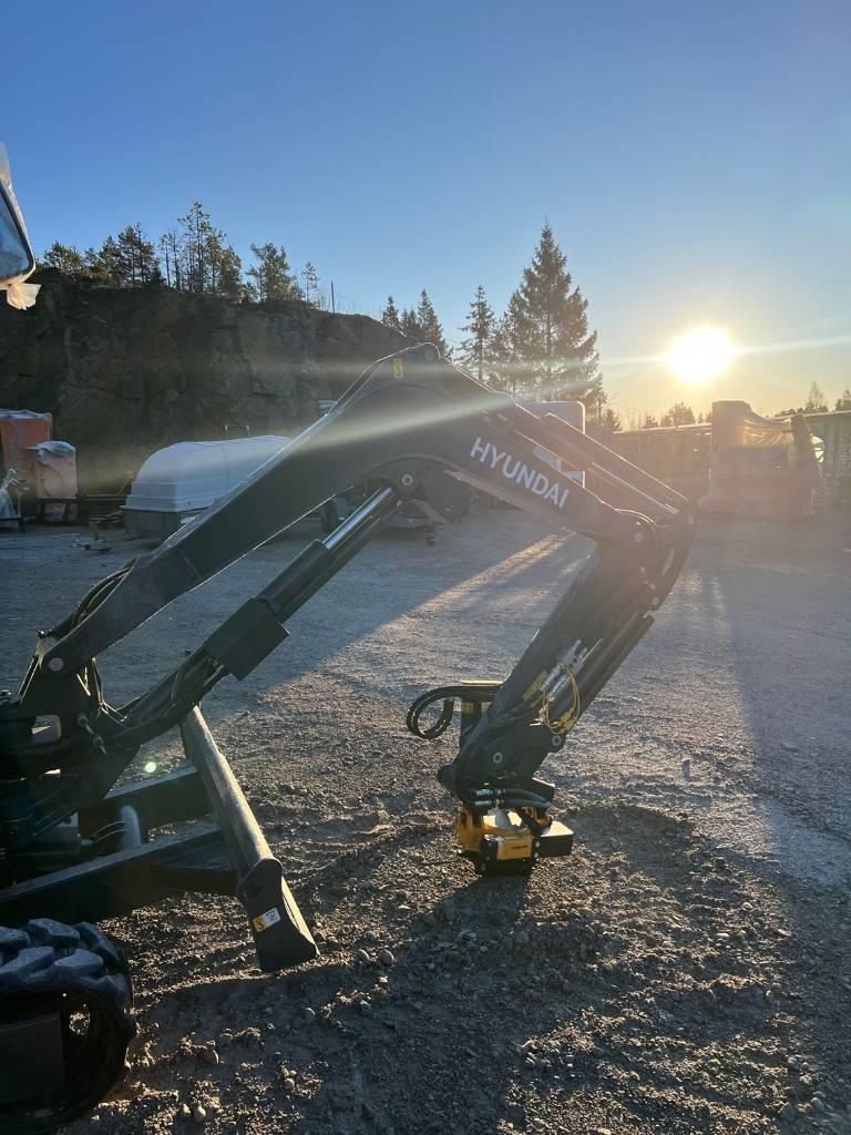 Hyundai HX 25 AZ Engcon Rototilt + Skopkit Minigrävare < 7t