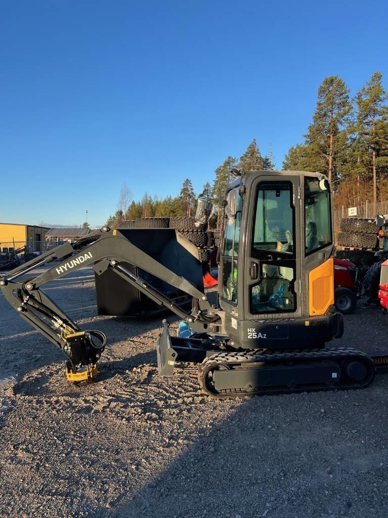 Hyundai HX 25 AZ Engcon Rototilt + Skopkit Minigrävare < 7t