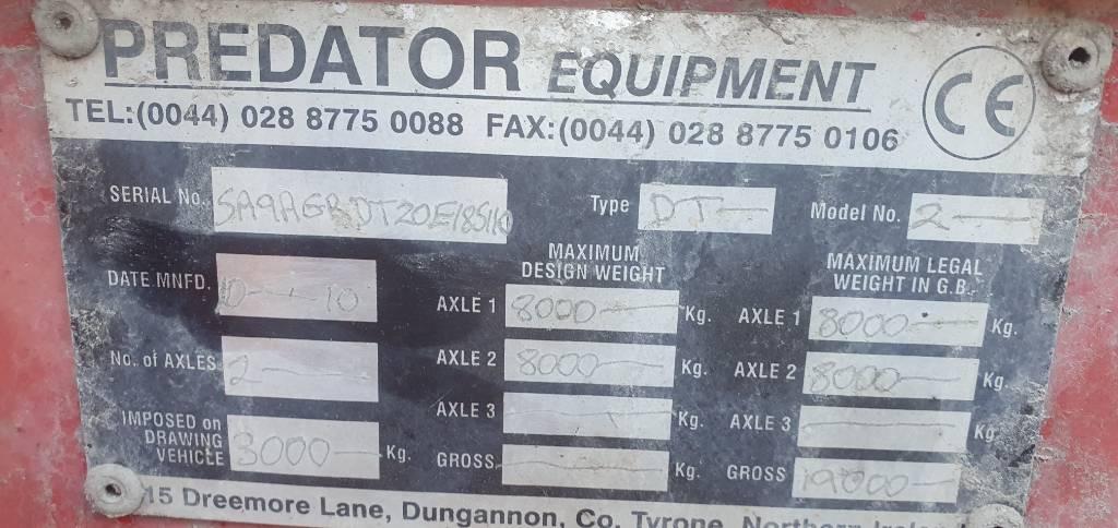 Predator DT-2 Tippvagnar