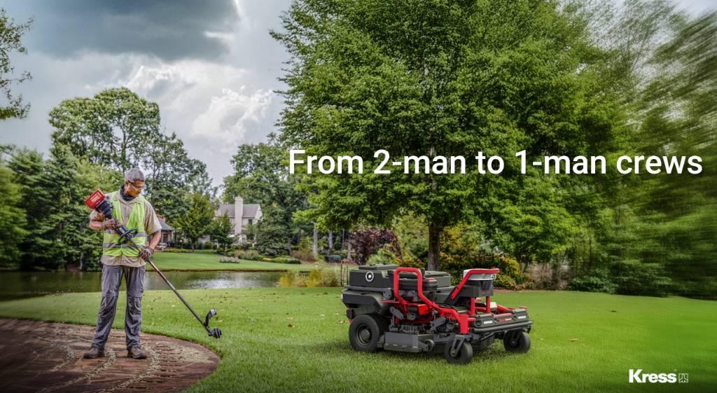 Kress Voyager ZeroTurn Robotklippare [Förbokning-Hyrköp] Robot mowers