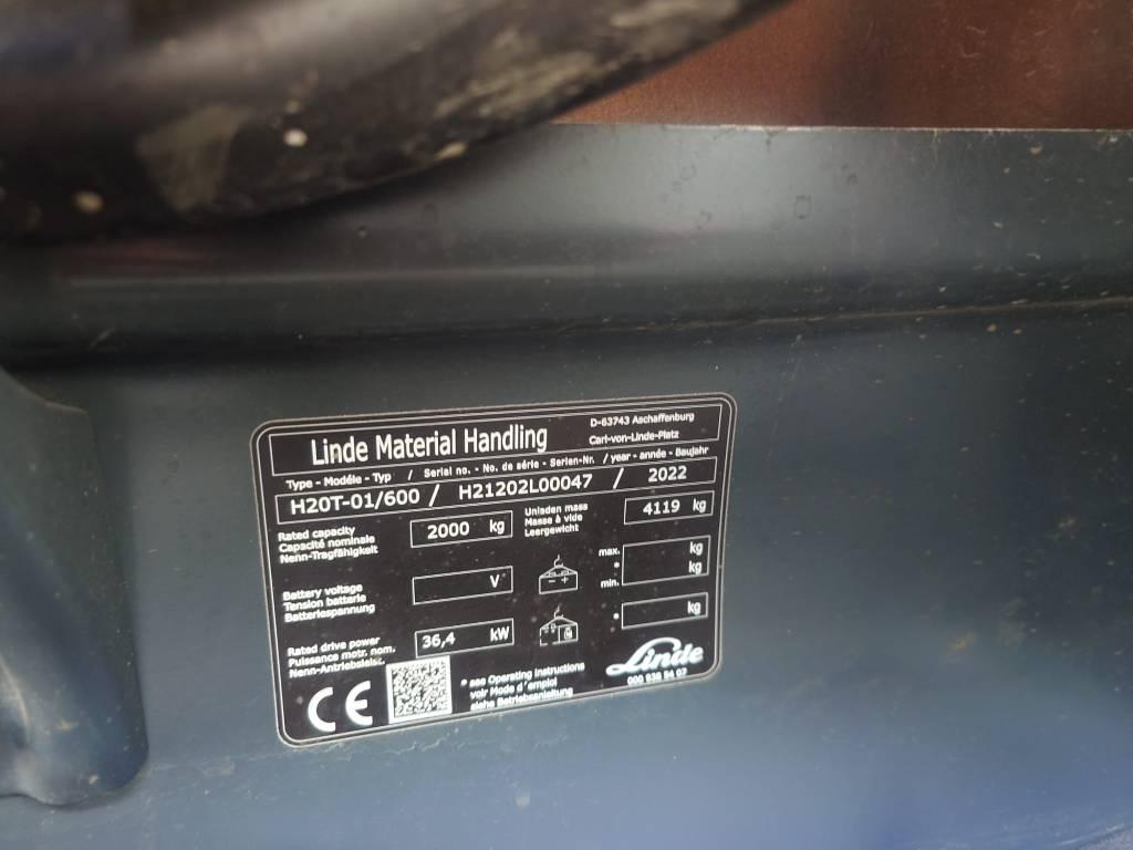 Linde H20T600/1202 Gāzes autoiekrāvēji (LPG)