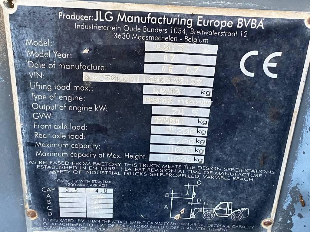 JLG 4013 Teleskoplastare