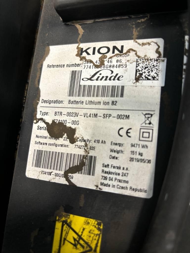 Linde T20SP/131 Li-ION Žemų aukščių keltuvai su platforma