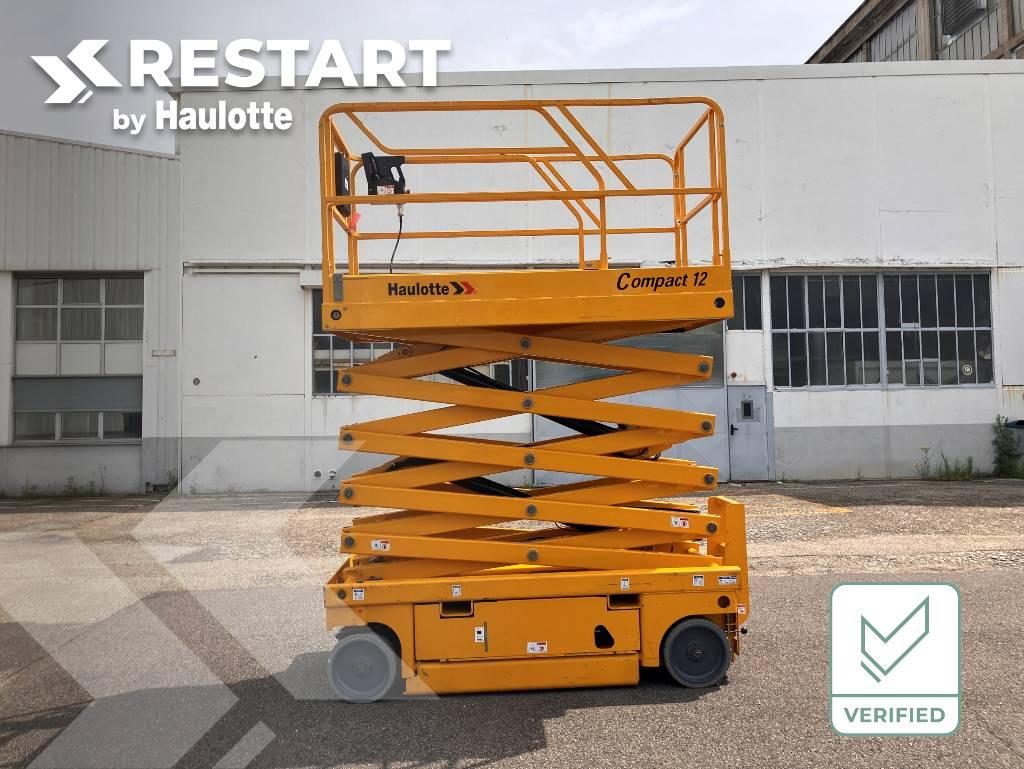 HAULOTTE COMPACT12 - NEW BATTERIES NEW WHEELS Plataformas tijera