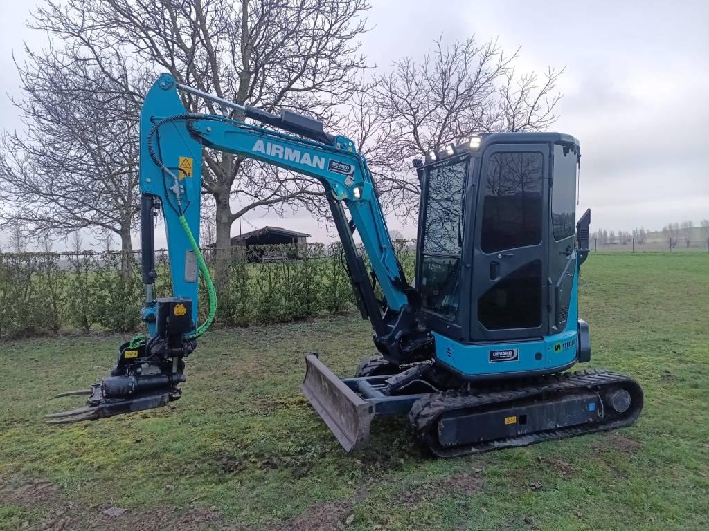 Airman AX33U-7 + Steelwrist (FULL-OPTION) Mini excavators < 7t (Mini diggers)