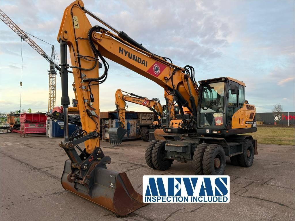 Hyundai HW 160 Wheeled excavators