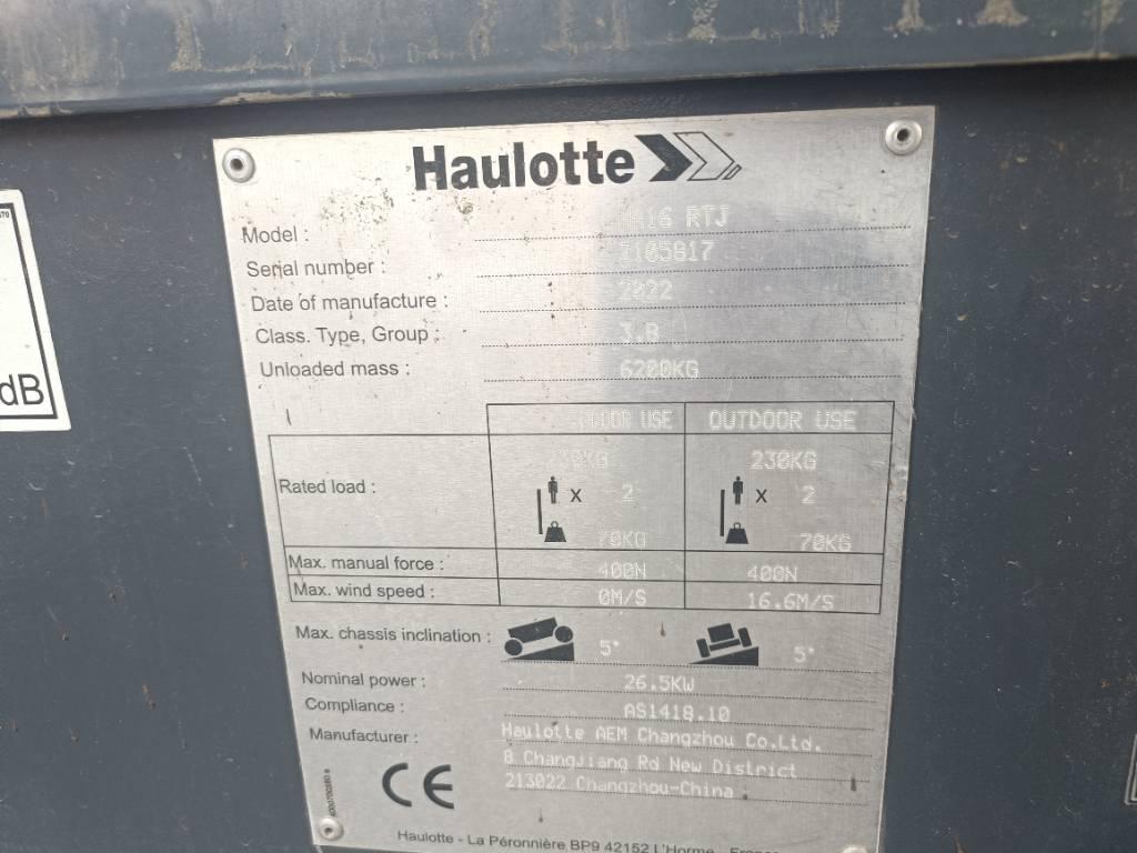 Haulotte HA16RTJ Plataforma de trabajo articulada