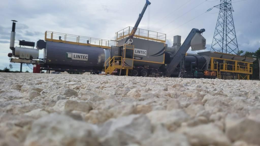 Lintec mobile Asphaltmischanlage * 160 TPH * Graders