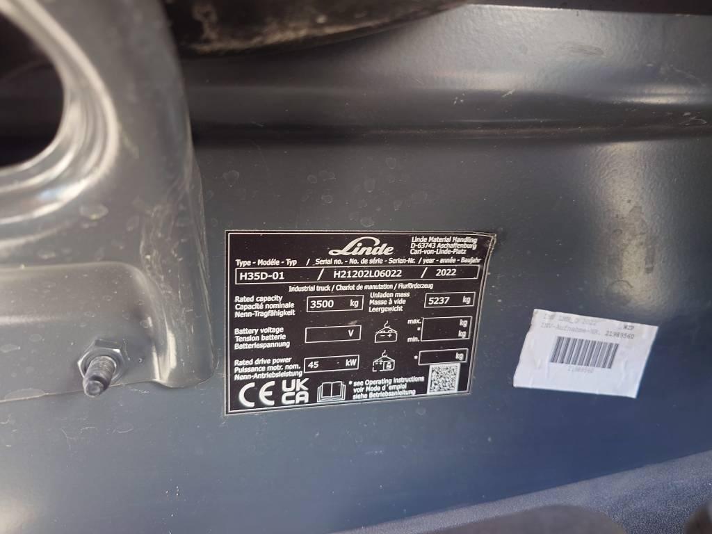 Linde H35D/1202 Diesel forklifts