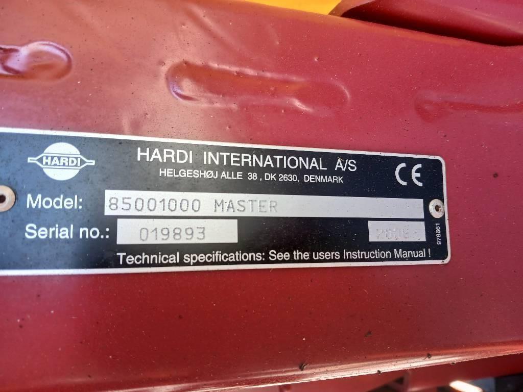 Hardi Master 1200 Mounted sprayers