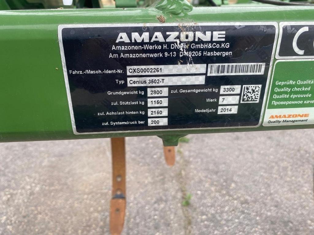 Amazone CENIO 3502 Cultivators