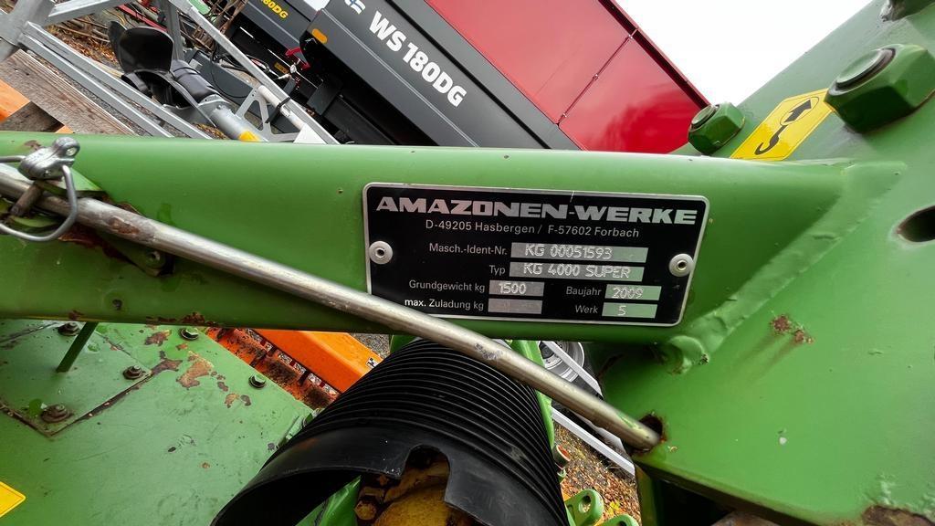Amazone KG4000 SUPER Motoreggen / Rototiller