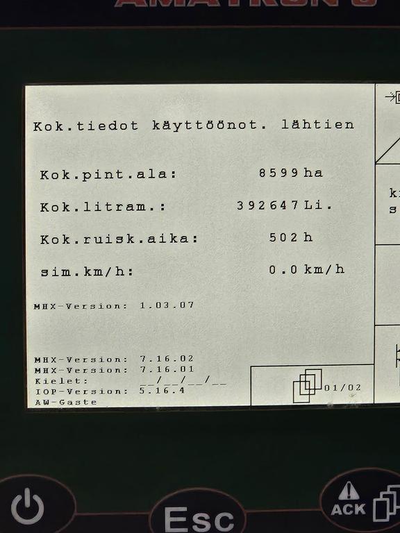 Amazone UF1801 28S Self-propelled sprayers
