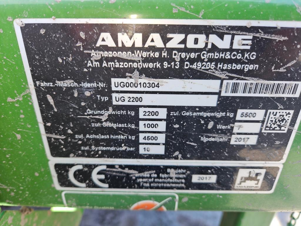 Amazone UG 2200 NOVA Self-propelled sprayers