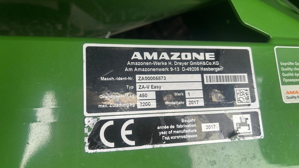 Amazone ZA-V EASY 2000 Mineral spreaders