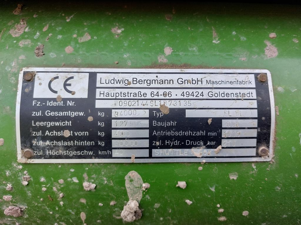 Bergmann SHUTTLE 510K Self loading trailers