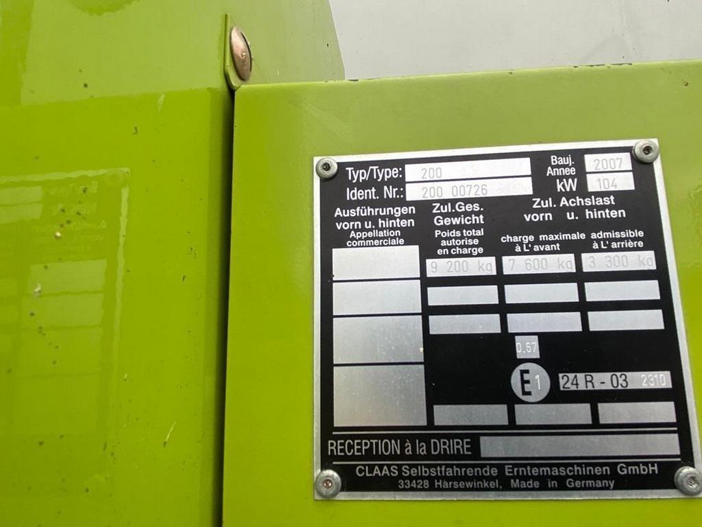 CLAAS DOMINATOR 150 HYDRO Mejetærskere