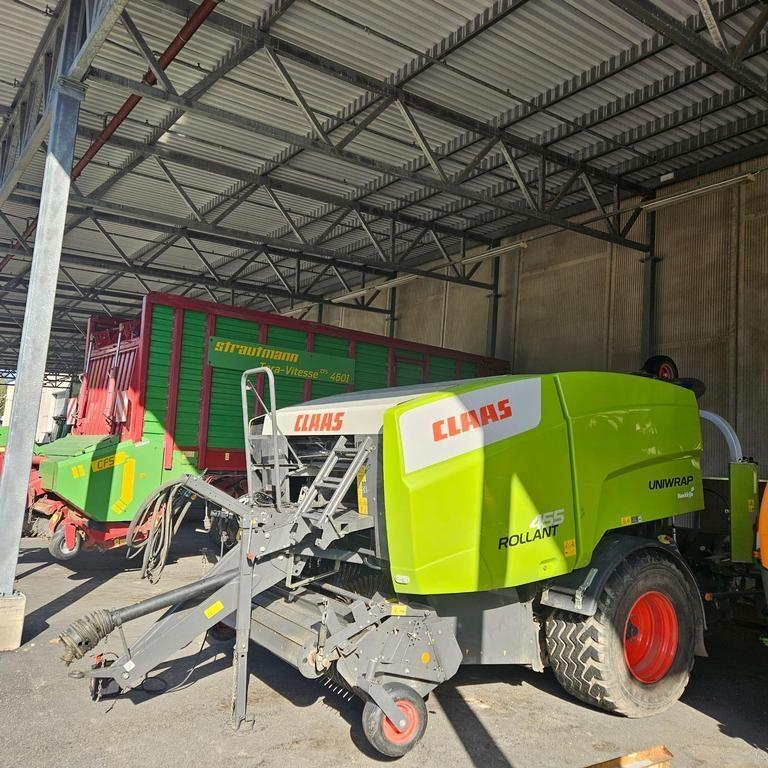 CLAAS ROLLANT 455 RC UNIWRAP Rundballenpressen