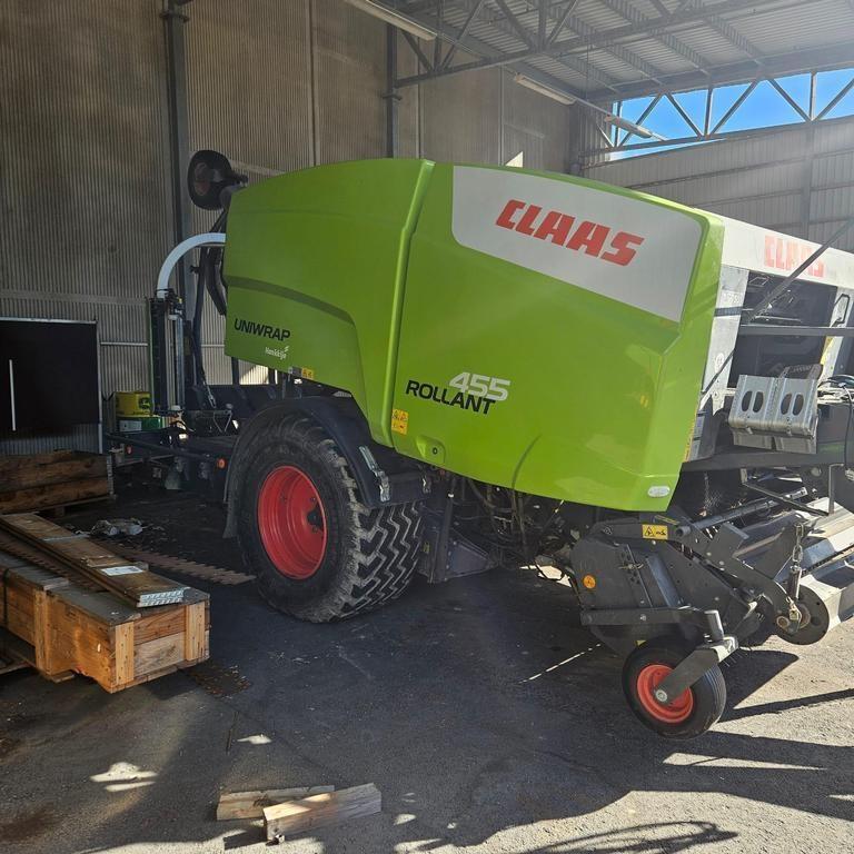 CLAAS ROLLANT 455 RC UNIWRAP Rundballenpressen