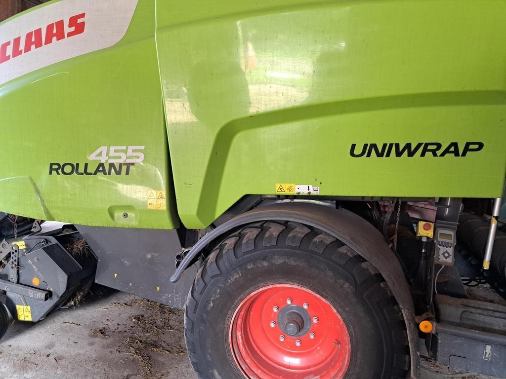 CLAAS ROLLANT 455 RCU UNIWRAP Rundballenpressen