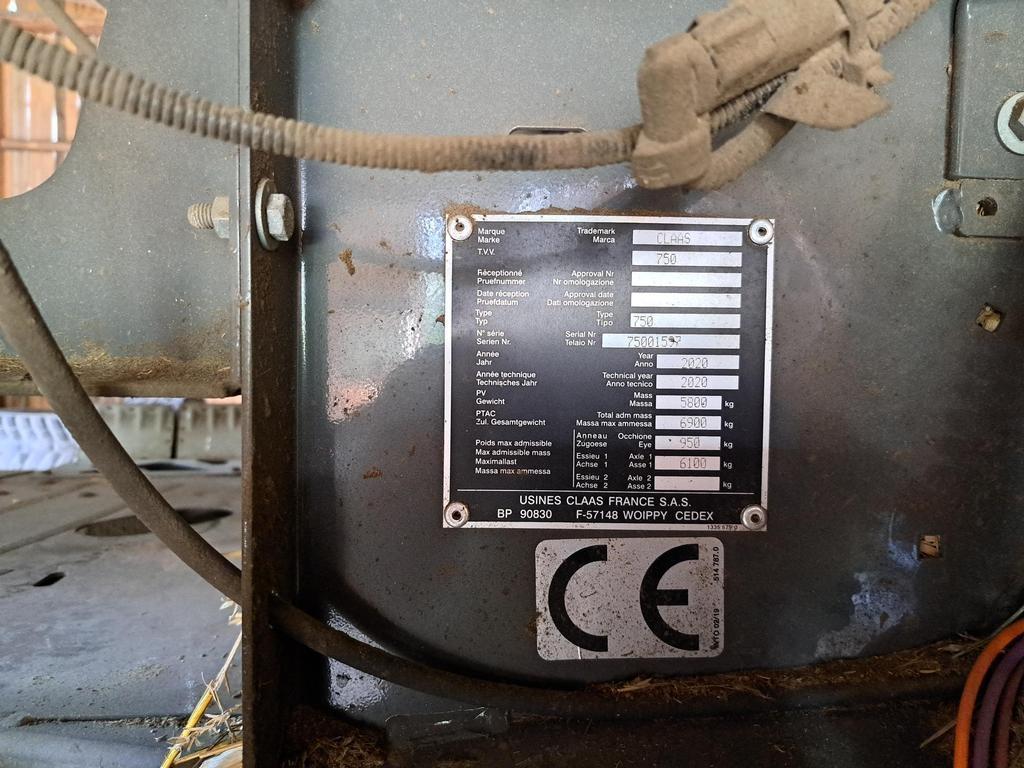 CLAAS ROLLANT 455 RCU UNIWRAP Rundballenpressen