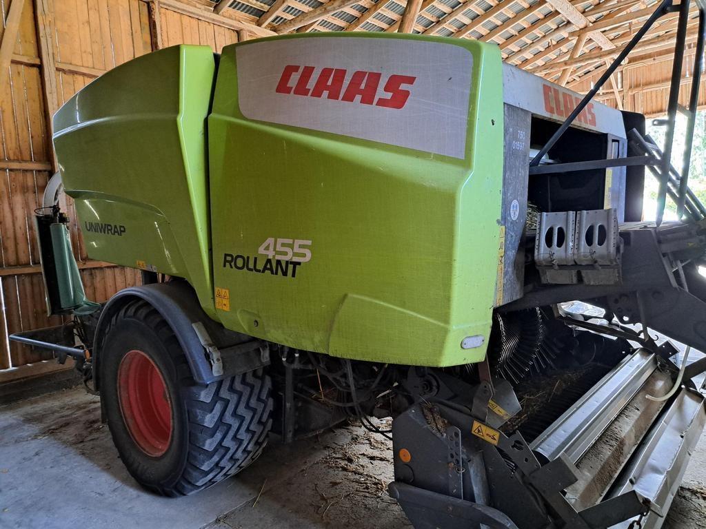 CLAAS ROLLANT 455 RCU UNIWRAP Rundballenpressen
