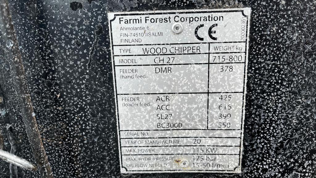 Farmi Forest CH270 Holzspalter