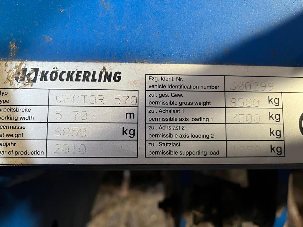  KÖKKERLING VECTOR 570 Coltivatori