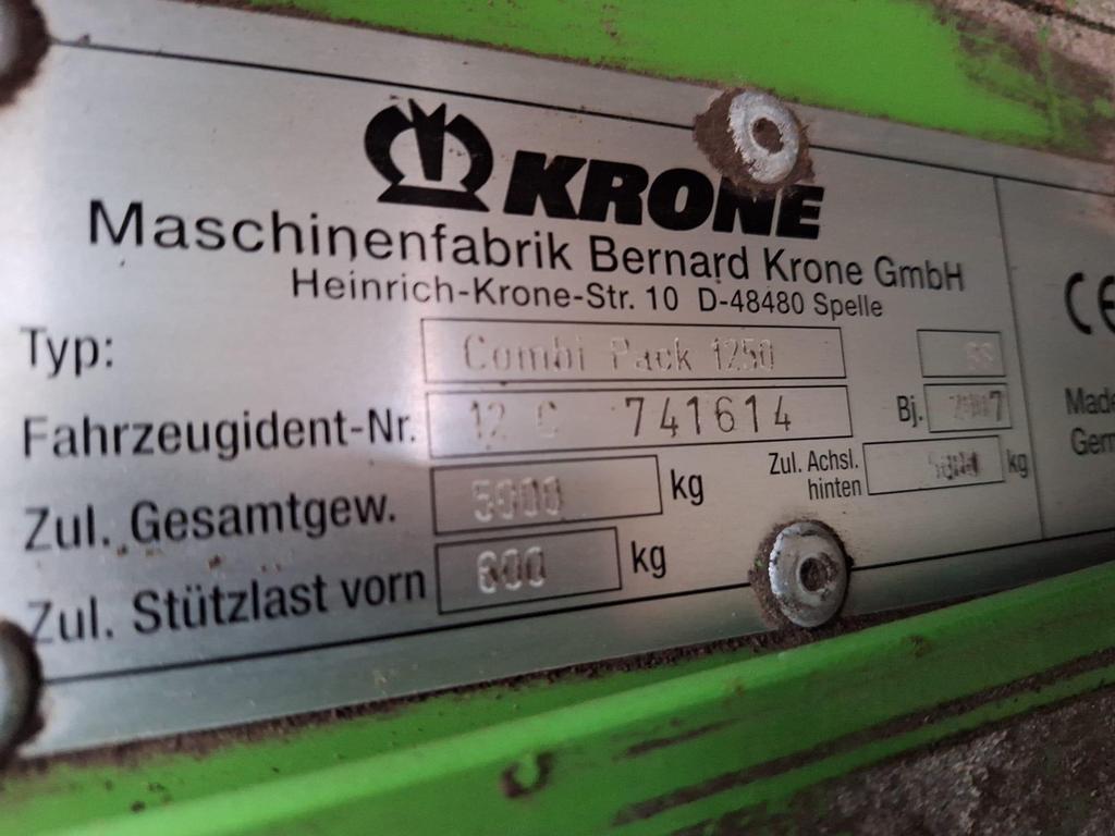 Krone COMBI PACK 1250 Round balers
