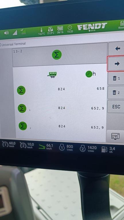 Krone ZX 560 GL Self loading trailers