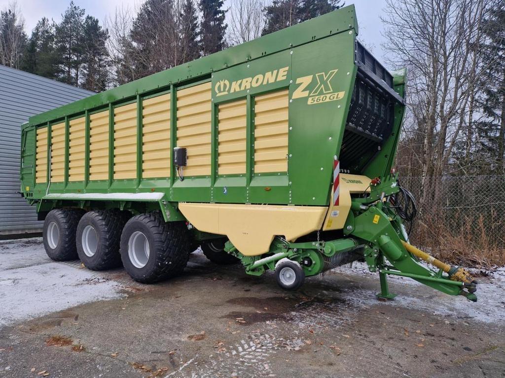 Krone ZX 560 GL Self loading trailers