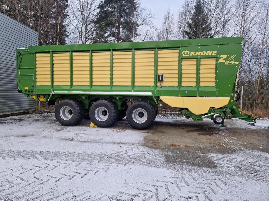 Krone ZX 560 GL Self loading trailers